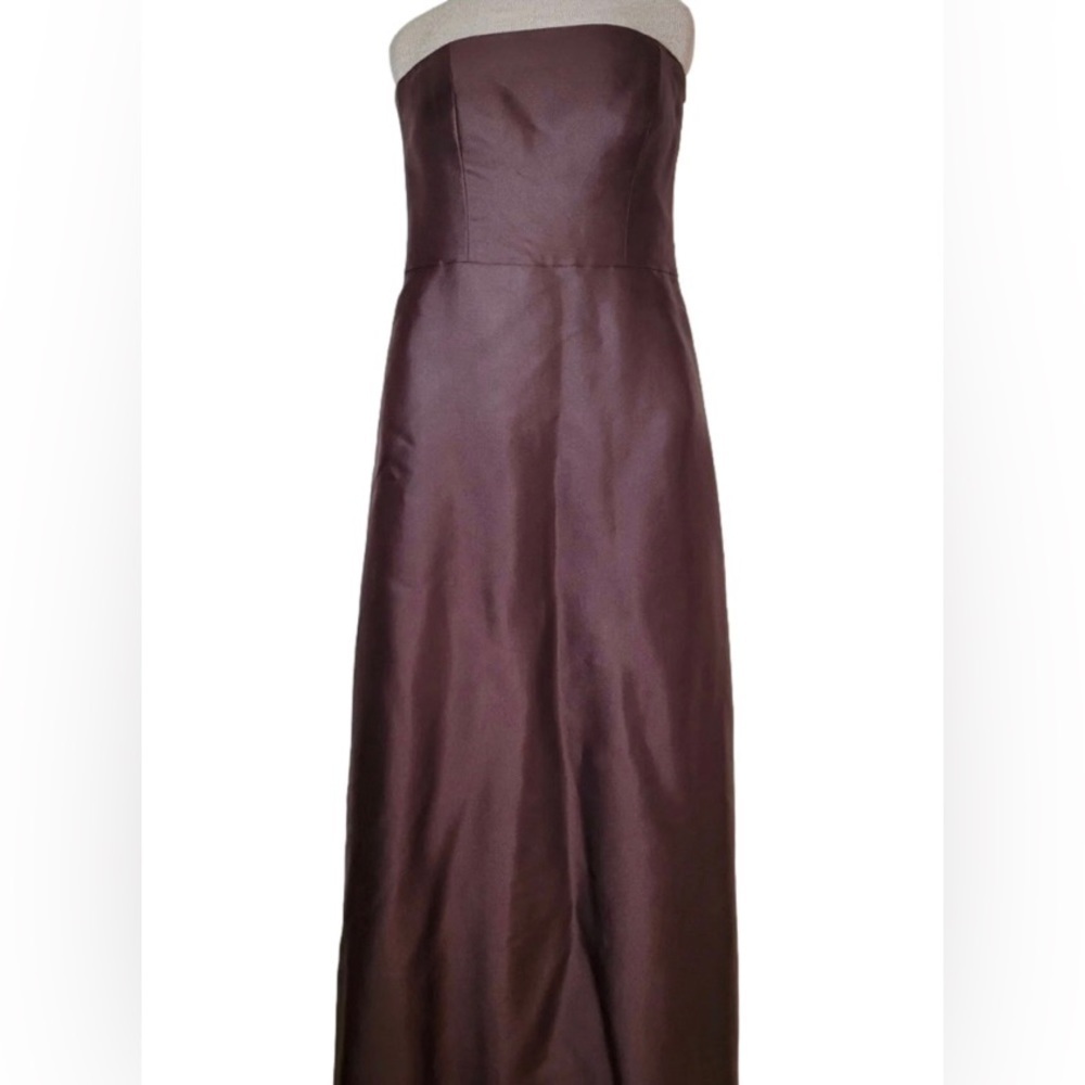 Brown Celebrations by Ann Taylor Strapless Dress Size 6